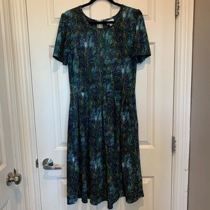 LuLaRoe Peacock Amelia